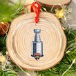 FPanthers Stanley Cup Champions 2024 Glass Ornament