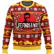 Life Finds A Way Jurassic Park Ugly Christmas Sweater