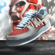AOT colossal titan x AF1 Sneaker Boots