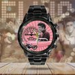 Elvis Presley Black Stainless Steel Watch