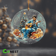 EP Custom Shape Clear 1-Sided Acrylic Ornament