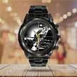 Pink Floyd Black Stainless Steel Watch