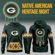 Green Bay Packers Native American Heritage Hoodie