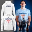 Special Edition 𝐒𝐈𝐗 𝐍𝐀𝐓𝐈𝐎𝐍𝐒 𝟐𝟎𝟐𝟓 𝐂𝐇𝐀𝐌𝐏𝐈𝐎𝐍𝐒 White Hoodie