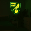 Norwich City F.C Neon Design for Fans Gift|Cave Decor Neon Light Signs