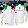 Lamborghini Iron Lynx Team Quarter Zip Long Sleeve Jersey
