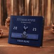 PERSONALIZED Tottenham Hotspur Leather Wallet