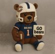 Handmade Chicago Bears Crochet | with Glasses & Chains | Gift for fans
