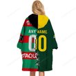 South Sydney Rabbitohs NRL Mix Kangaroos Hoodie Blanket Shirt