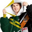 Wests Tigers NRL Mix Kangaroos Hoodie Blanket Shirt