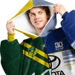 North Queensland Cowboys NRL Mix Kangaroos Hoodie Blanket Shirt