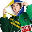 Canberra Raiders NRL Mix Kangaroos Hoodie Blanket Shirt