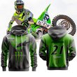 Monster Energy Kawasaki | Jason Anderson Premium Hoodie