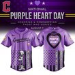 Cleveland Guardians x Purple Heart Day Baseball Jersey I