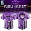 Seattle Mariners x Purple Heart Day Baseball Jersey I