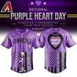 Arizona Diamondbacks x Purple Heart Day Baseball Jersey I