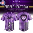 Chicago Cubs x Purple Heart Day Baseball Jersey I