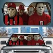 Fulham Horror Movie Funny Car Sunshade | EPL Halloween Windshield Cover Funny Car Sunshade Limited Edition