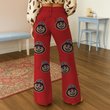 Ohio State Buckeyes Logo Print Wide Leg Jeans | Fan Fashion Statement