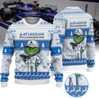 Williams Racing × Grinch Ugly Christmas Sweater II