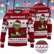 Tampa Bay Buccaneers Grinch Jersey Premium Ugly Sweater Xmas