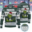 Green Bay Packers Grinch Jersey Premium Ugly Sweater Xmas