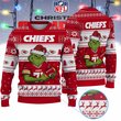 Kansas City Chiefs Grinch Jersey Premium Ugly Sweater Xmas