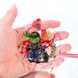Brady Kurtz x Grinch Glass Ornament