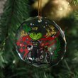 Max Fricke x Grinch Glass Ornament