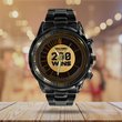 McLaren Formula 1 Team 200 WINS Black Stainless Steel Watch I