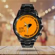 McLaren Formula 1 Team 2025 Constructors’ 10 Times Black Stainless Steel Watch II