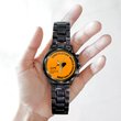 McLaren Formula 1 Team 2025 Constructors’ 10 Times Black Stainless Steel Watch II