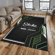 Sauber Formula Inspired Rug