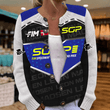 Leon Madsen Inspired Knit Cardigan FIM Speedway Grand Prix Style