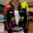 Michael Jepsen Jensen Inspired Knit Cardigan FIM Speedway Grand Prix Style