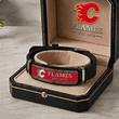 Calgary Flames NHL Personalized Bracelet