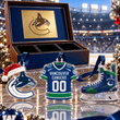 Vancouver Canucks NHL Team Full Set 3 Acrylic Ornament