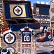 Winnipeg Jets NHL Team Full Set 3 Acrylic Ornament