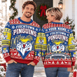 Pinguins Bremerhaven DEL Christmas Ugly Sweatshirt Custom Any name