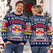 EHC Red Bull München DEL Christmas Ugly Sweatshirt Custom Any name