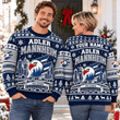Adler Mannheim DEL Christmas Ugly Sweatshirt Custom Any name
