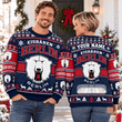 Eisbären Berlin DEL Christmas Ugly Sweatshirt Custom Any name