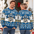 EV Zug NL Christmas Ugly Sweatshirt Custom Any name