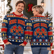 EHC Biel NL Christmas Ugly Sweatshirt Custom Any name