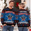 Fribourg Gottéron HC NL Christmas Ugly Sweatshirt Custom Any name