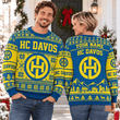 HC Davos NL Christmas Ugly Sweatshirt Custom Any name
