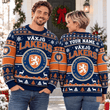 Växjö Lakers SHL Christmas Ugly Sweatshirt Custom Any name