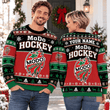 MoDo Hockey SHL Christmas Ugly Sweatshirt Custom Any name