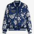 Tottenham Hotspur EPL Women's Floral Print Casual Zip Up Jacket Personalized Name