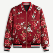 Southampton EPL Women's Floral Print Casual Zip Up Jacket Personalized Name